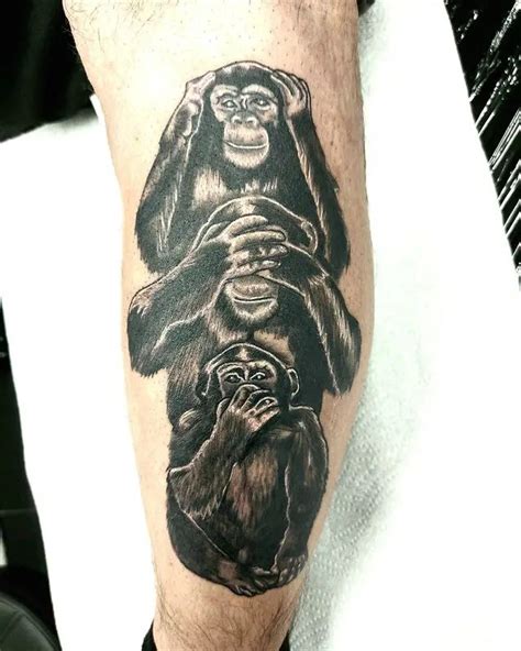 Three Wise Monkeys Tattoo Design: Meanings And Origin